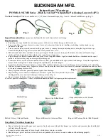 Предварительный просмотр 1 страницы Buckingham Buck LeverJust 9M8 Series Instructions