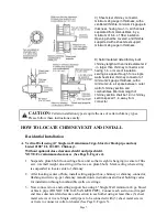 Предварительный просмотр 9 страницы BuckMaster 21 ELITE Features Preparations Installation Operation Maintenance Safety