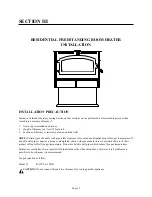 Preview for 14 page of BuckMaster MODEL 20 Installation Manual