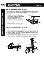 Preview for 12 page of Bucktool BD4603 Instruction Manual