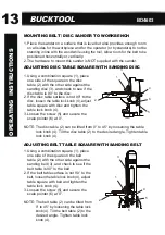 Preview for 14 page of Bucktool BD4603 Instruction Manual