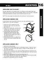 Preview for 17 page of Bucktool BD4603 Instruction Manual