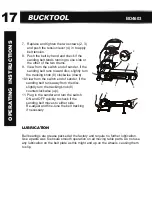 Предварительный просмотр 18 страницы Bucktool BD4603 Instruction Manual