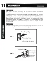 Предварительный просмотр 12 страницы Bucktool TDS-200C4HL Instruction Manual