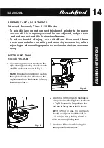 Предварительный просмотр 15 страницы Bucktool TDS-200C4HL Instruction Manual