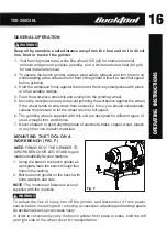 Предварительный просмотр 17 страницы Bucktool TDS-200C4HL Instruction Manual