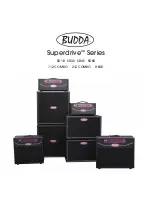 Budda Superdrive 112 COMBO User Manual предпросмотр