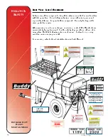 Предварительный просмотр 18 страницы BUDDY EQUIPMENT EXD1100 Operator'S Manual