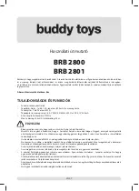 Preview for 10 page of Buddy Toys BRB 2800 User Manual