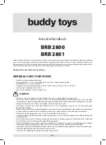 Preview for 22 page of Buddy Toys BRB 2800 User Manual