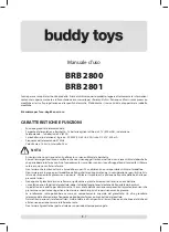 Preview for 28 page of Buddy Toys BRB 2800 User Manual