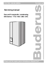 Preview for 1 page of Buderus 11S Servicing Manual