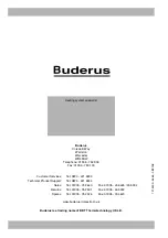 Preview for 48 page of Buderus 500 - 24/S Installation And Maintenance Instructions Manual