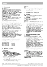 Preview for 2 page of Buderus 600-11R User Manual