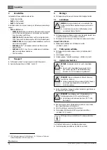 Предварительный просмотр 16 страницы Buderus 7735500667 Installation And Maintenance Instructions Manual