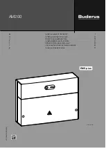 Buderus 7738110117 Installation Instructions Manual preview