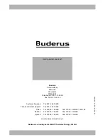 Предварительный просмотр 68 страницы Buderus 800-24 Installation And Servicing Instructions