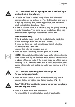 Preview for 25 page of Buderus BUE-Plus Installation And Operating Instructions Manual