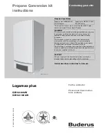 Предварительный просмотр 1 страницы Buderus GB162-80 kW Instruction Manual