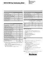 Buderus GB312/200 Submittal Sheet preview