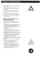 Preview for 4 page of Buderus HS 2102 Operating Instructions Manual