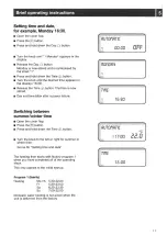 Preview for 11 page of Buderus HS 2102 Operating Instructions Manual