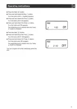 Preview for 21 page of Buderus HS 2102 Operating Instructions Manual