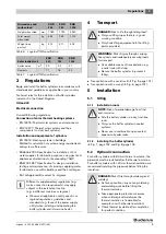 Предварительный просмотр 5 страницы Buderus Logalux  PR 750-120 Installation And Maintenance Instructions Manual