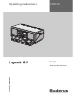 Предварительный просмотр 1 страницы Buderus Logamatic 4211 Operating Instructions Manual