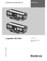 Buderus Logamatic 4321 Operating Instructions Manual preview