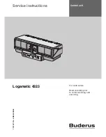 Preview for 1 page of Buderus Logamatic 4323 Service Instructions Manual