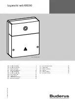 Buderus Logamatic web KM200 Installation Instructions Manual предпросмотр