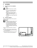 Предварительный просмотр 12 страницы Buderus Logamax plus GB142-24 Installation And Servicing Instructions