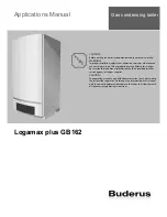 Предварительный просмотр 1 страницы Buderus Logamax plus GB162 Applications Manual