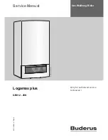 Preview for 1 page of Buderus Logamax plus Service Manual