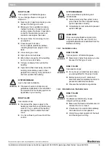 Предварительный просмотр 5 страницы Buderus Logano G124X II/SP Installation And Maintenance Instructions Manual