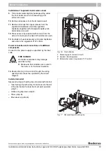 Предварительный просмотр 19 страницы Buderus Logano G124X II/SP Installation And Maintenance Instructions Manual