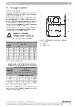 Предварительный просмотр 21 страницы Buderus Logano G124X II/SP Installation And Maintenance Instructions Manual