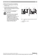 Предварительный просмотр 27 страницы Buderus Logano G124X II/SP Installation And Maintenance Instructions Manual