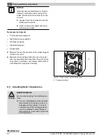 Предварительный просмотр 42 страницы Buderus Logano G125 BE Installation And Service Instructions Manual