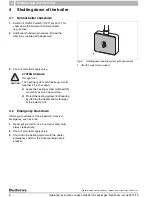 Предварительный просмотр 8 страницы Buderus Logano GA124 SC Operating Instructions Manual