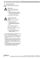 Preview for 38 page of Buderus Logano GA124 Installation And Maintenance Instructions Manual