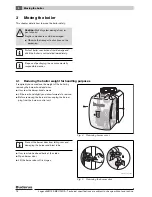 Предварительный просмотр 14 страницы Buderus Logano GB125/22 BE Installation And Service Instructions Manual