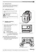 Preview for 41 page of Buderus Logano GB125 Installation And Maintenance Instructions Manual