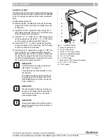 Предварительный просмотр 15 страницы Buderus Logano GC124 II/SP Installation And Service Instructions Manual