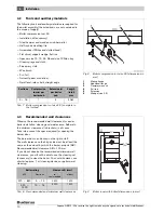 Предварительный просмотр 10 страницы Buderus Logano GE615 Installation And Maintenance Instructions Manual