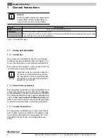 Preview for 4 page of Buderus Logatop BE 1.3 Installation And Service Instructions Manual