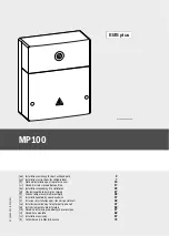 Preview for 1 page of Buderus MP100 EMS plus Installation Instructions Manual