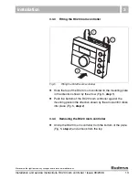 Preview for 13 page of Buderus RC20 Installation And Service Instructions Manual