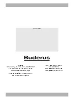 Preview for 32 page of Buderus RC20 Installation And Service Instructions Manual